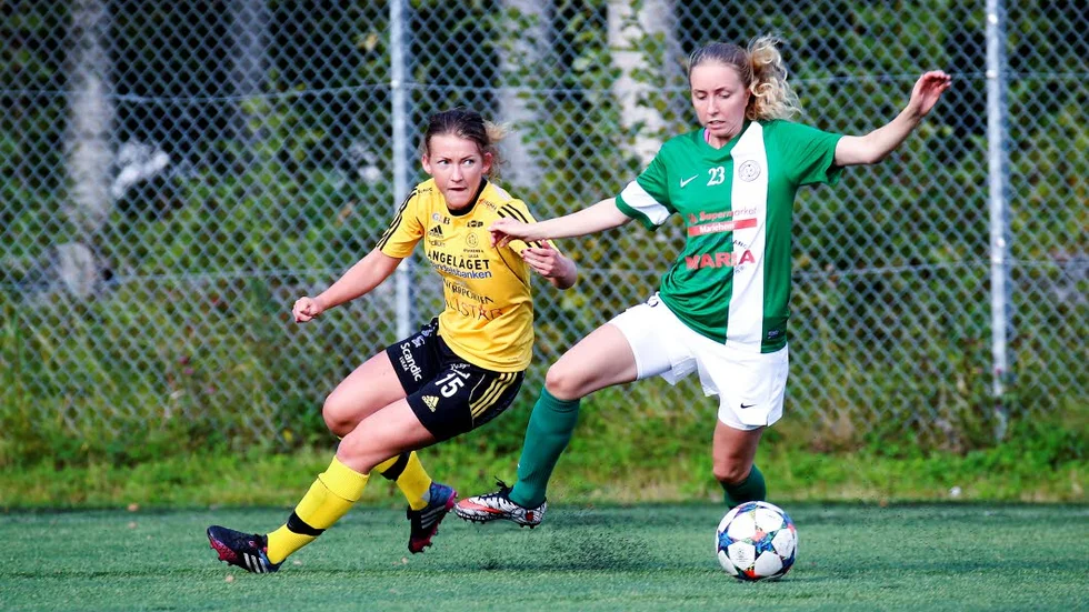 Close but no cigar. Jenny Nilsson var riktigt nära att ge Notviken segern.