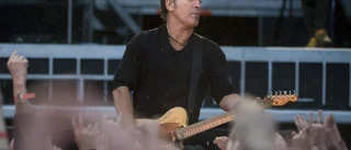 Regnet föll över Springsteen