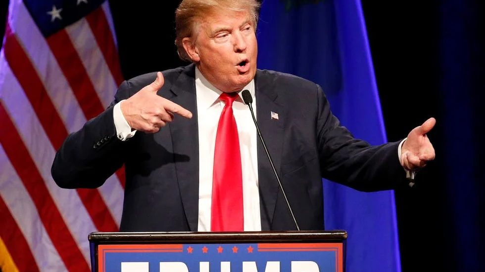 Donald Trump. Favorit att bli republikansk presidentkandidat.