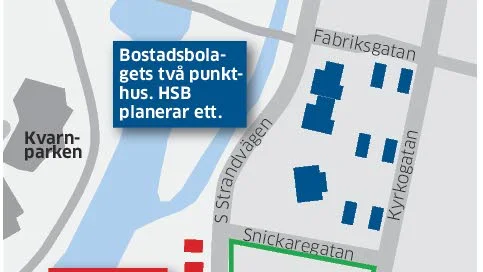 Planerna för Svartå strand i Mjölby. September 2015.