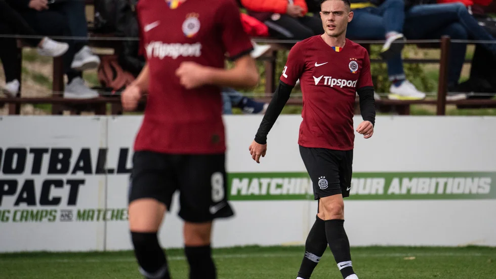 David Moberg Karlssons mål blev förgäves för Sparta Prag.