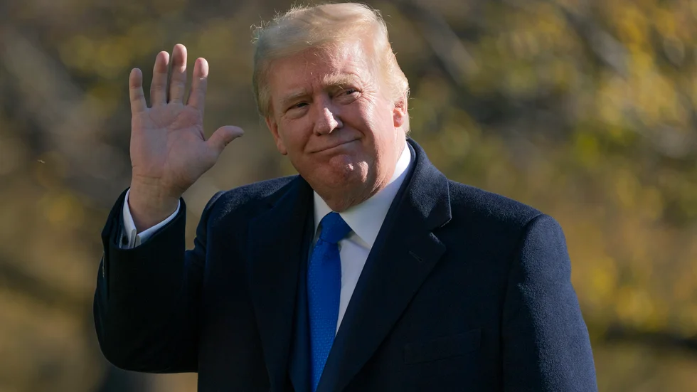 Donald Trump öppnar för en comeback i valet 2024. Arkivbild.