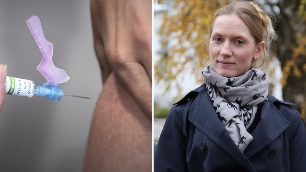 Christine Senter tror inte att Gotland kommer att hamna på efterkälken när det kommer till vaccinationen.