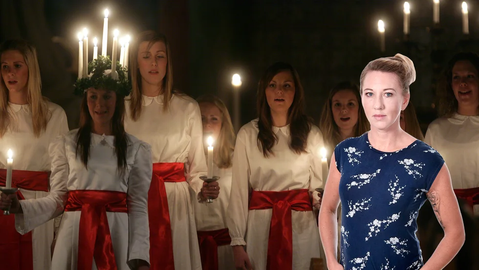 Krönikören skriver om lucia