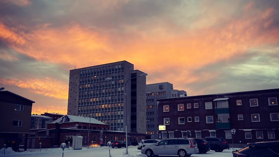 Det var den 25 januari vid 16-tiden som observationen på himlen ovanför Boden gjordes. 