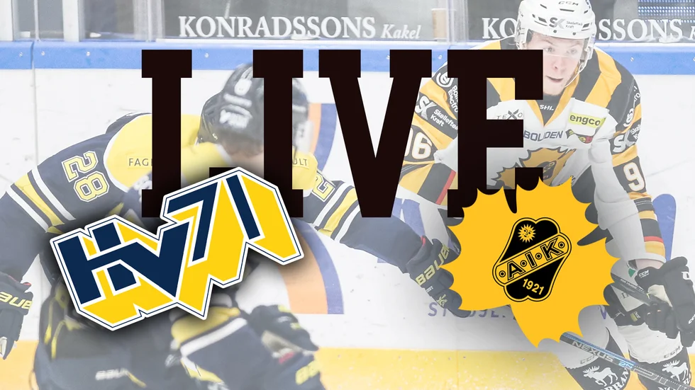 HV71 möter Skellefteå AIK i SHL. 