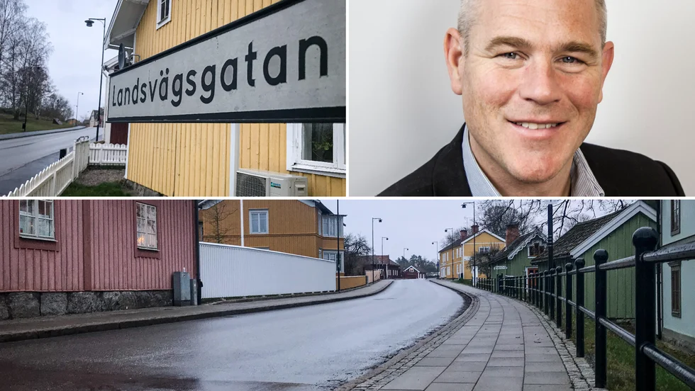 Arbetet med sista etappen av Landsvägsgatan i Malmköping planeras återupptas kommande år menar Björn Rabenius, chef för samhällsbyggnadsförvaltningen i Flens kommun.