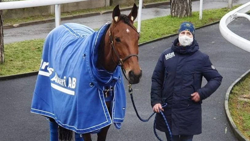 Galactica och Malin Bergström på Vincennes.