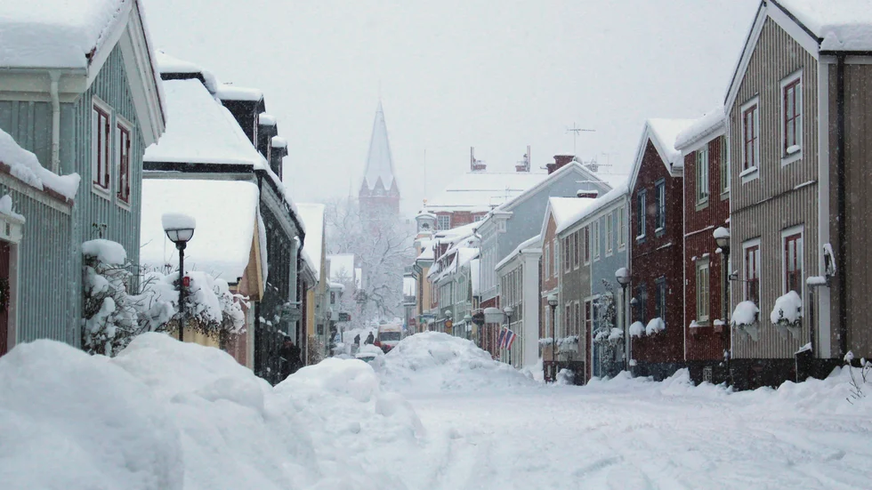 Kommer snön fortsatt vara närvarande under vecka 8?