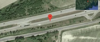 Trafikolycka på E4 - helt stopp i ett körfält
