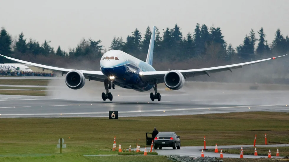 En Boeing 787. Arkivbild.