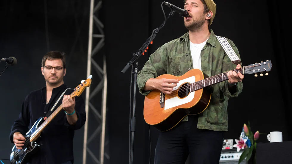 I Paris har det dykt upp affischer med information om ett nytt Fleet Foxes-album. Arkivbild.