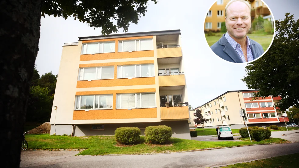 "Vi har förvärvat fyra hus på Läkargatan, det är en affär på 123 miljoner kronor", säger Mikael Rånes, förvaltningschef och ansvarig för den operativa delen på Amasten.