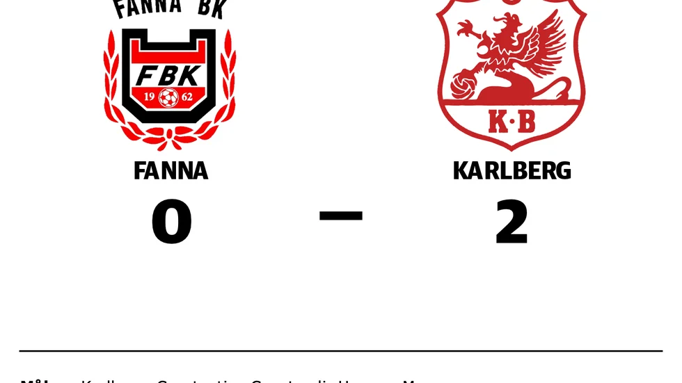 Fanna förlorade mot Karlberg