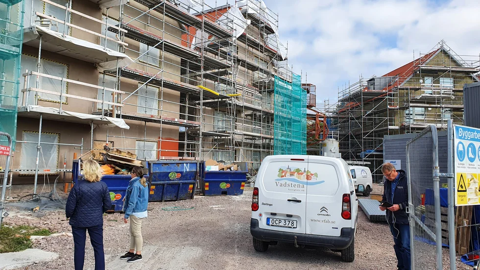Bygget av trygghetsboendet håller tidplanen meddelar VFAB:s tf vd.