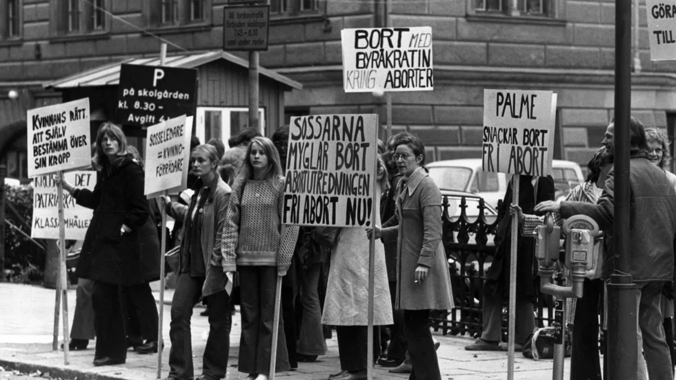 Denna dag för 40 år sedan, internationella kvinnodagen. 