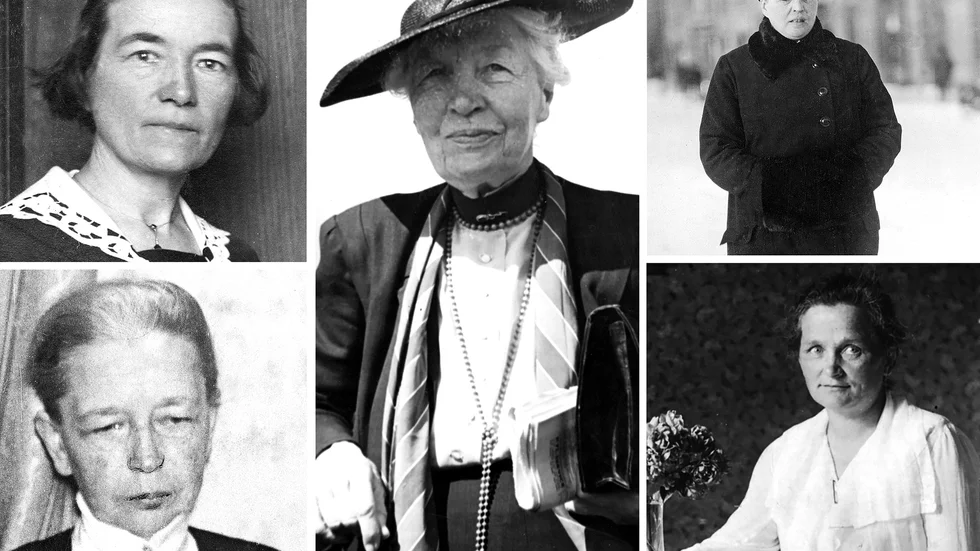 Hösten 1921 ägde det första riksdagsvalet rum där kvinnor var såväl röstberättigade som valbara. Fem kvinnor valdes in i riksdagen: Nelly Thüring, Elisabeth Tamm, Kerstin Hesselgren, Bertha Wellin och Agda Östlund. Värda att fira om något, enligt Gertrud Åström.