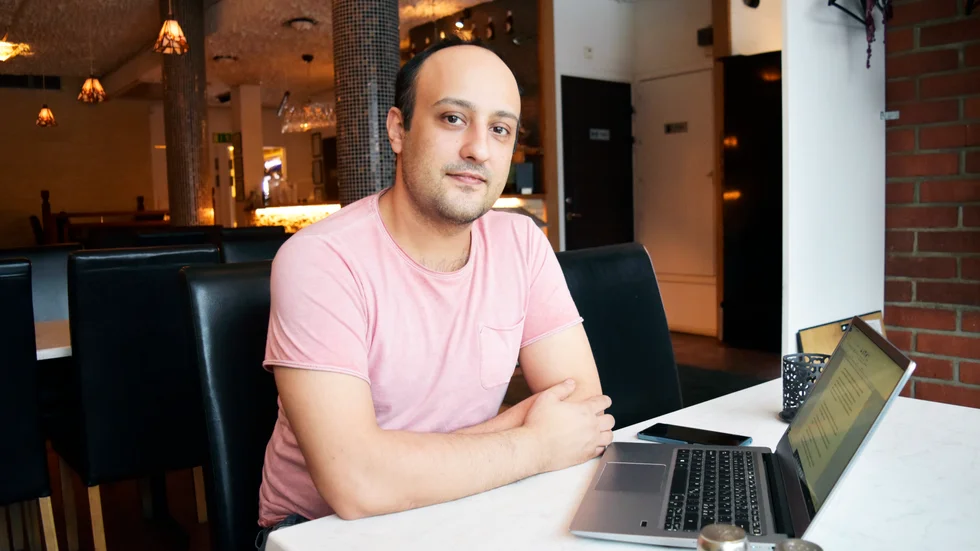 Shervin Ahmadzadeh är aktiv inom Liberalerna i Skellefteå och pandemin har fått honom att fortsätta driva på för förändringar.