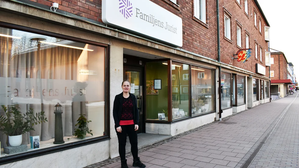 Familjens jurist startade i Skellefteå år 2009. Nu tar de över grannlokalen och fördubblar lokalytan.