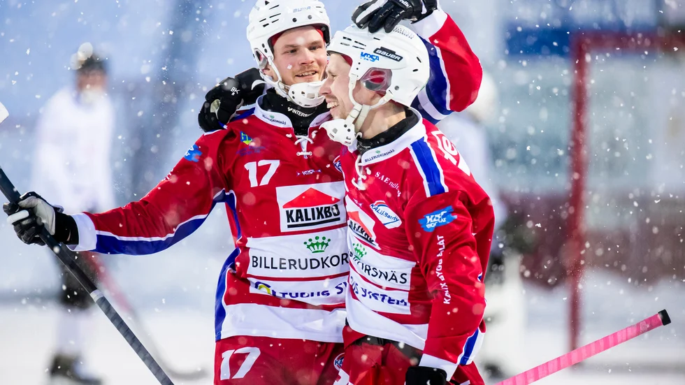 Johan Sundquist stod för fyra mål när Kalix Bandy vann mot Katrineholm. 