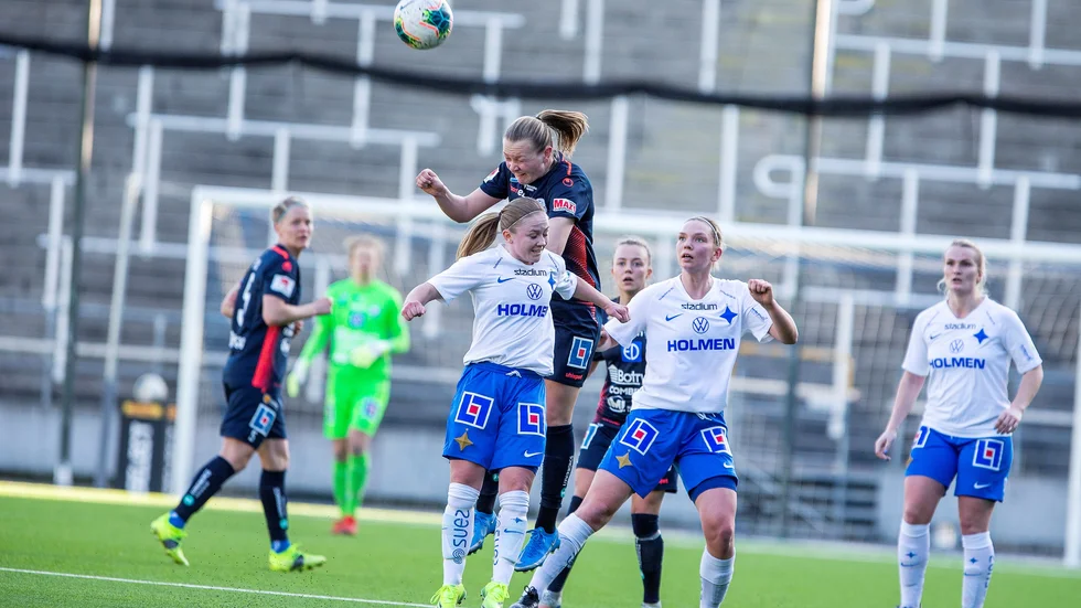 Allsvenska LFC var numret större än IFK Norrköping i cupderbyt.
