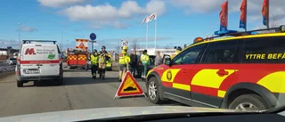 Två personbilar i kollision i Mjölby