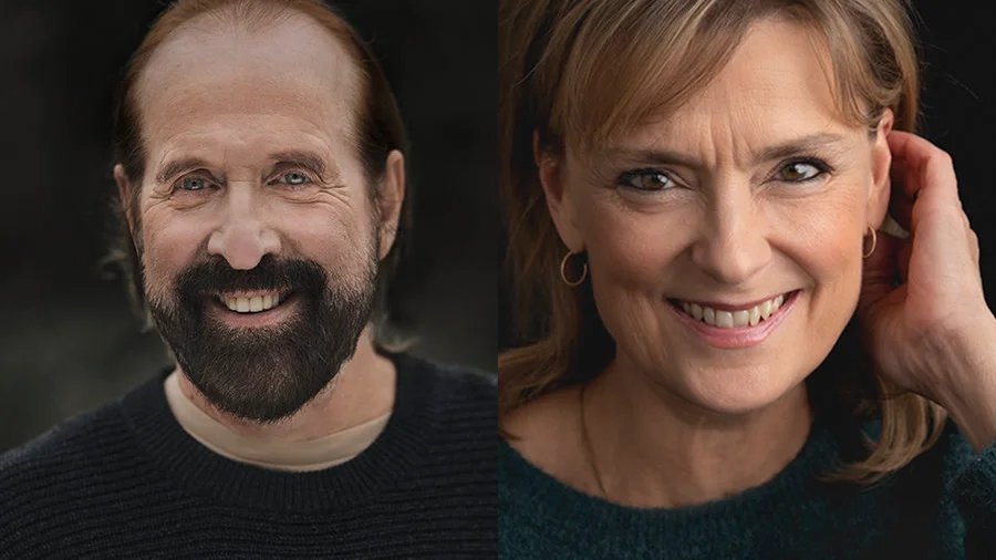 Peter Stormare och Marie Richardson. Pressbild.