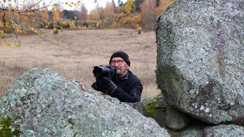 Han har tålamod, men inte oändligt. "Jag klarar inte att ligga still alltför länge, jag måste röra på mig också."
