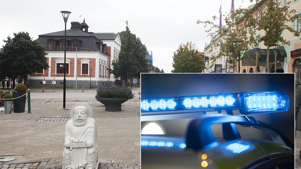 Enligt polisanmälan blev en person stampad i huvudet och en slagen i ansiktet. Bilderna är tagna vid andra tillfällen. 