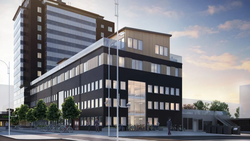 Kvarteret Hägern är platsen där Skanska öppna ett kontor under 2021.