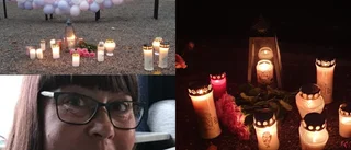 Vingåkersborna tände ljus för att hedra "Lilla hjärtat"