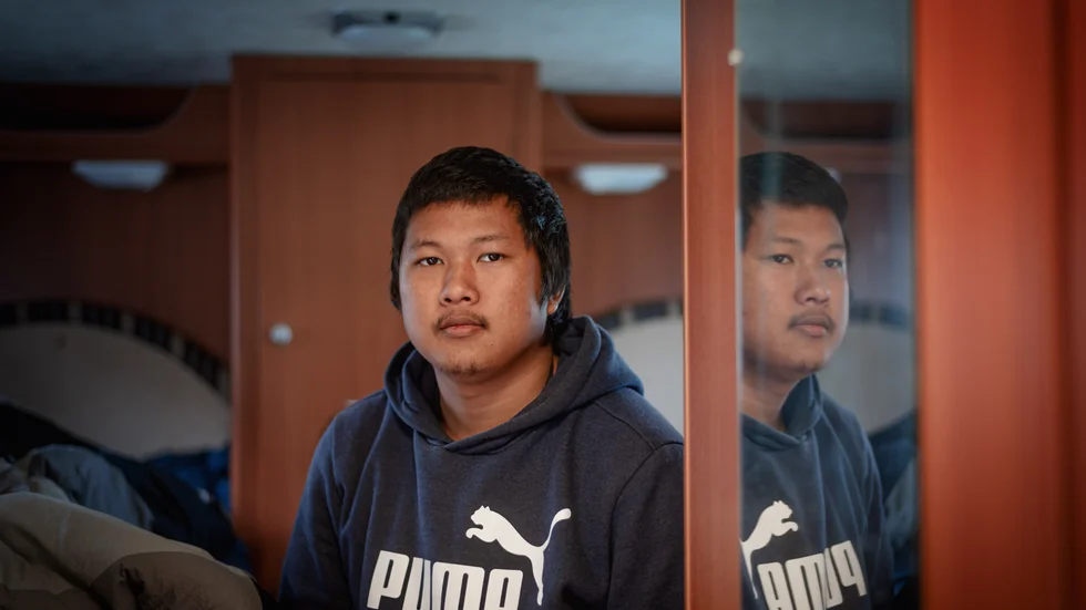 23-åriga Phutthimeth Hunsing, eller Toie som han kallas har fått ny bostad. 