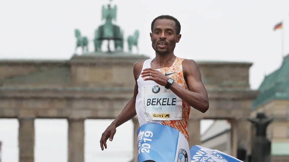 Kenenisa Bekele missar helgens maratonlopp i London. Arkivbild.