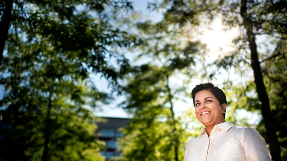 Människorättsjuristen Parul Sharma är ny ordförande i svenska Amnesty. Arkivbild.