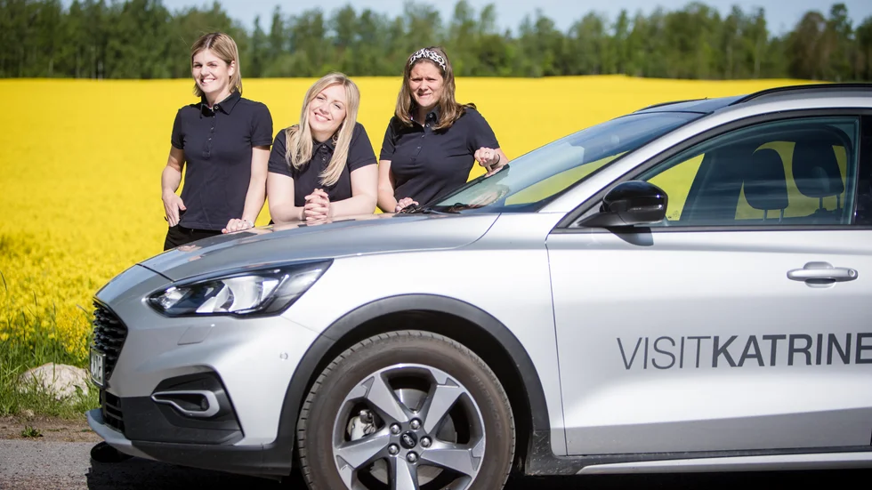 Therése Larsson, Ida Göransdotter och Victoria Freberg har tipsat om många aktiviteter i KFV-området i sommar.
