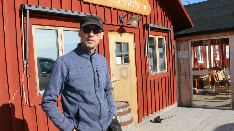 Uteblivna norrmän har tagit hårt på Västra kajens camping. Nu kan permitteringar bli aktuellt. (Arkivbild)