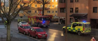 Personbil välte i Stenby – krock i centrum