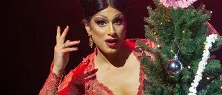 Dragqueen Carnita Molida bjuder in till julfirande