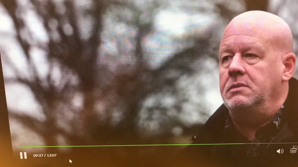 Magnus Utvik fick vara med i SVT:s Kulturnyheterna och där berätta om "Friheten innanför murarna".