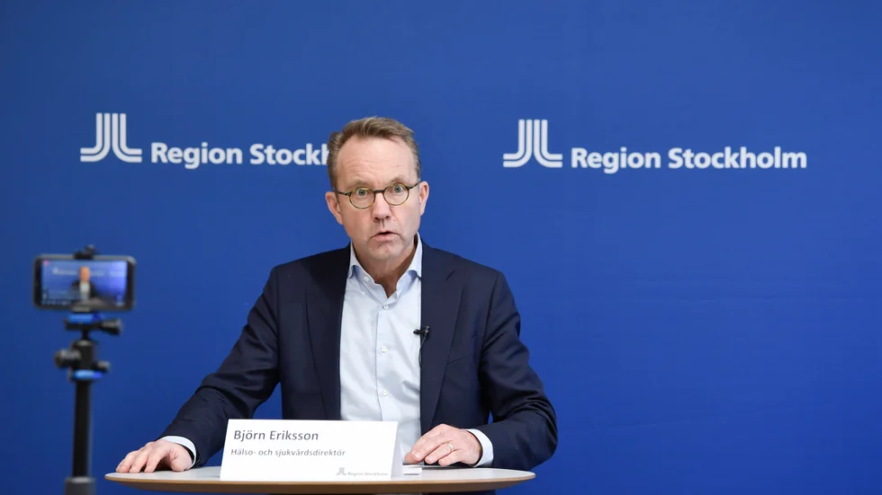 Region Stockholm går upp i förstärkningsläge, meddelar hälso- och sjukvårdsdirektören Björn Eriksson. Arkivbild.