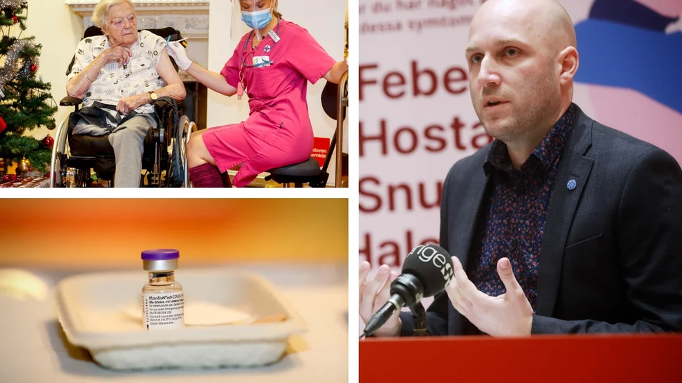 Omkring 4 200 östgötar ska ha vaccinerats mot covid-19 innan veckan är slut, uppger Rickard Lundin, som ingår i den regionala sjukvårdsledningen. Gun-Britt Johnsson var först ut att få sprutan den 27 december.