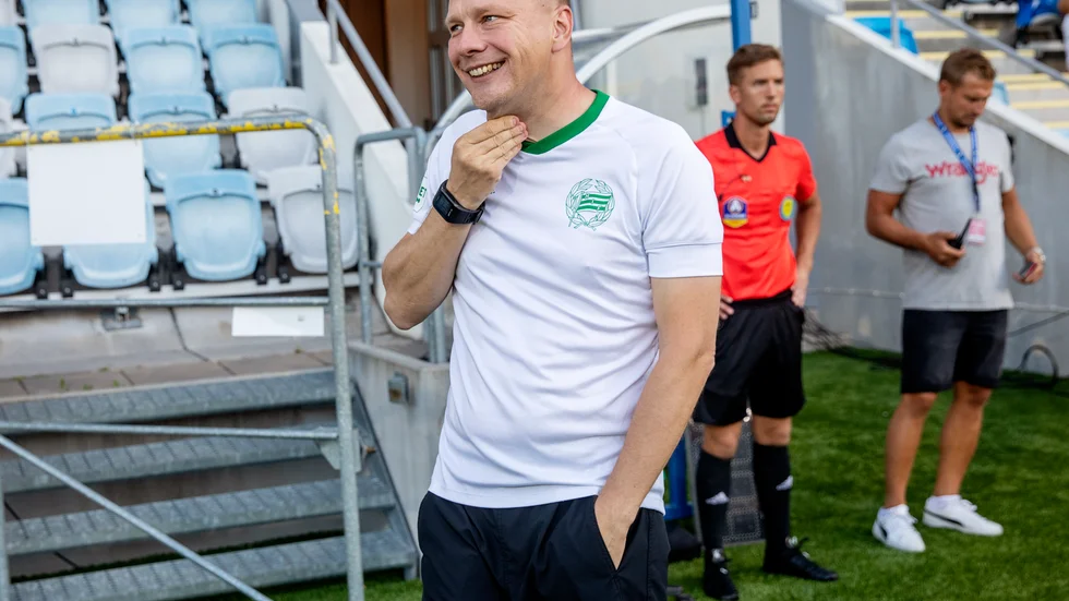 Hammarbys tränare Stefan Billborn. Arkivbild.