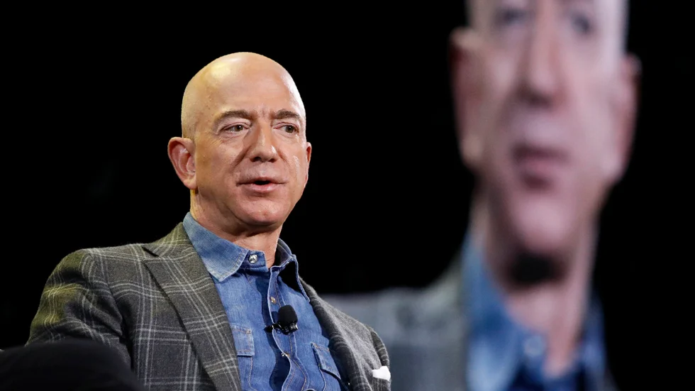 Amazons grundare Jeff Bezos förmögenhet har nått nya höjder. Arkivbild
