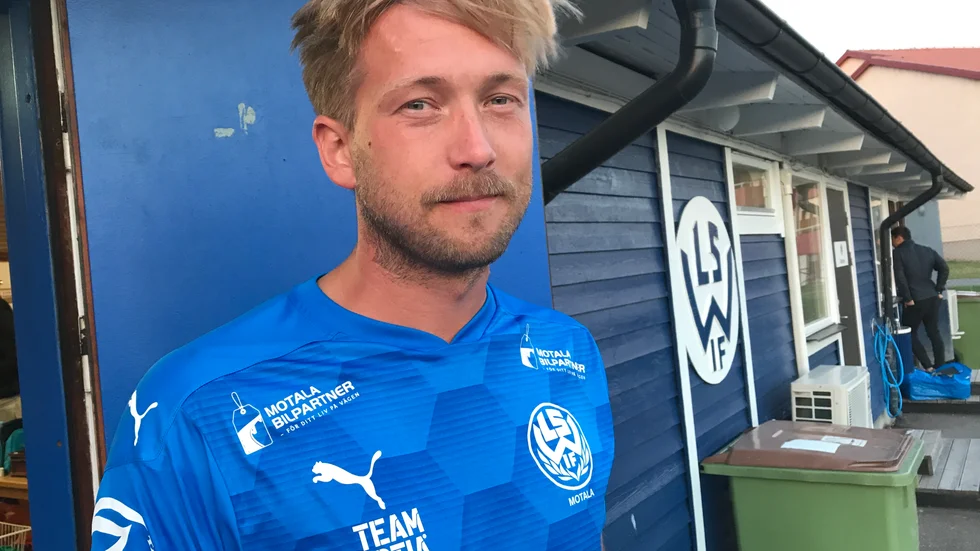 Jonny Johansson är lagkapten i LSW:s herrlag, som leder division 5. 