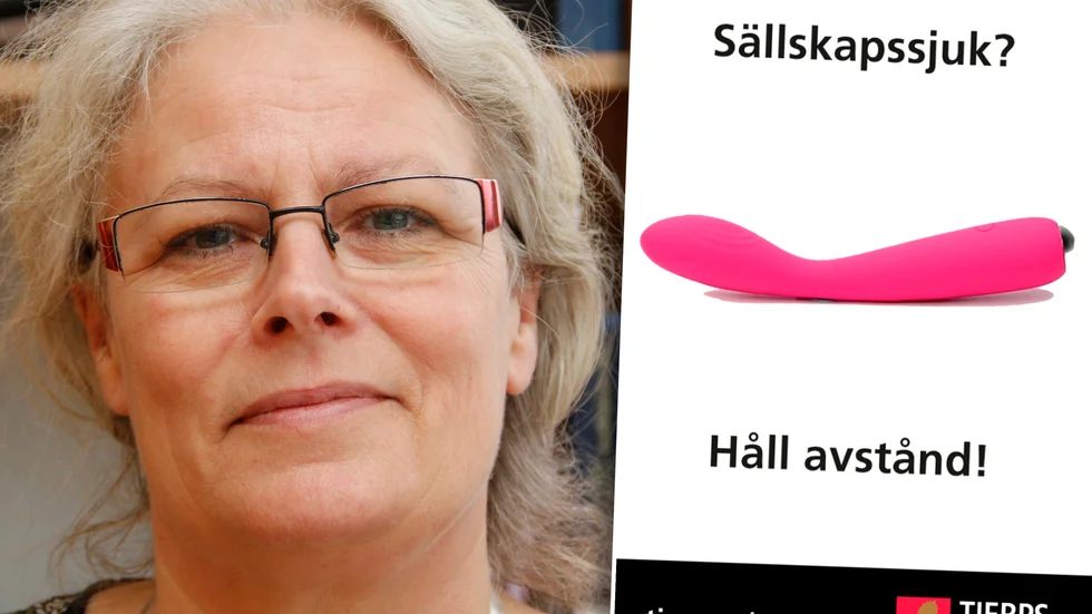 Tierps kommun har haft en informationskampanj kring corona. I samband med den publicerades en bild på en sexleksak. Så här kommenterades den av kommundirektören Randi Graungaard.
"Vibratorn är kyligt elegant med avsaknad av extrema maskulina drag.".