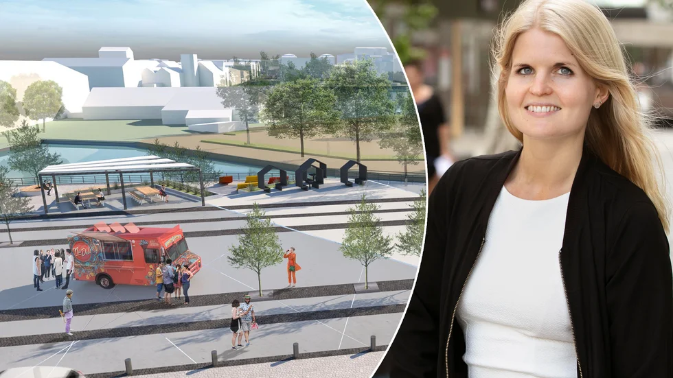 Malin Christensson beklagar att nya belysningen i Hamnparken försenas, men hoppas på två trygghetsskapande åtgärder under 2021 i stället för en.