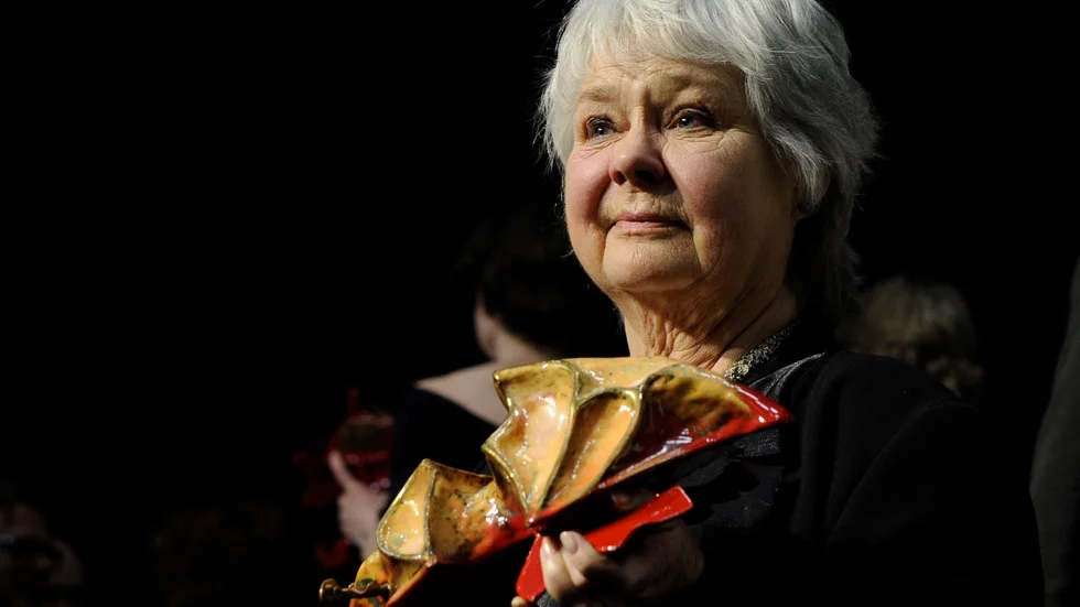 Mona Malm vid Guldbaggegalan 2011.