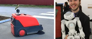 Den här roboten kan ta över städandet av Linköpings gator