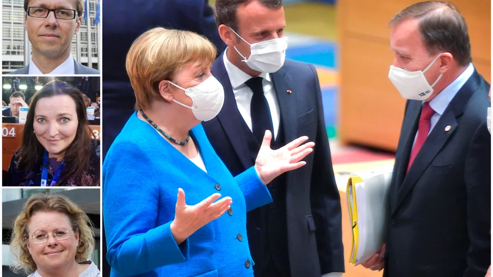 Mikael Janson, Teresa Küchler och Anna Lindberg spår hur EU-pengarna kan påverka Norrbotten