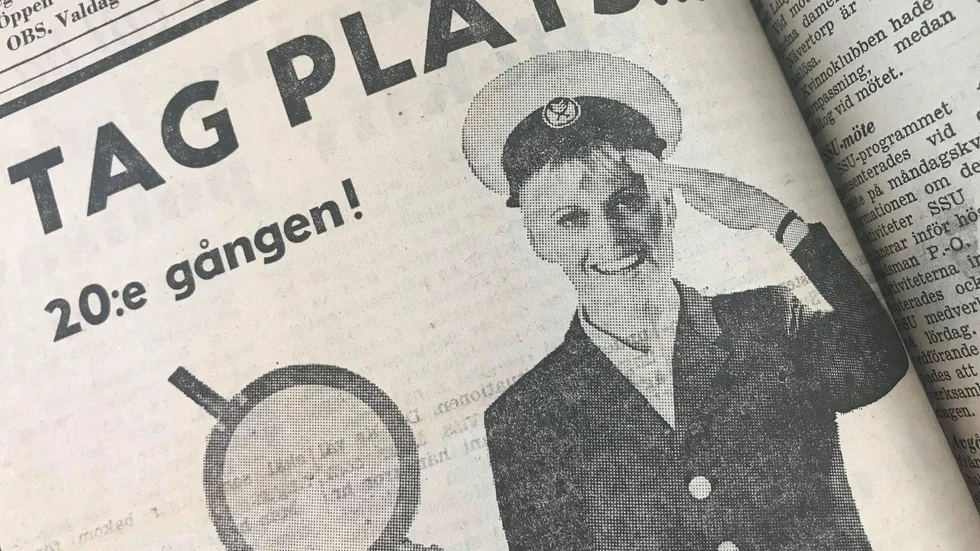 Kuriren för 50 år sedan: 55 kronor kostar det att resa med Mystiska tåget från Katrinholm.